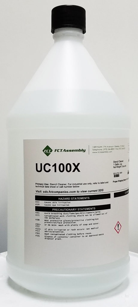 PCB stencil cleaner